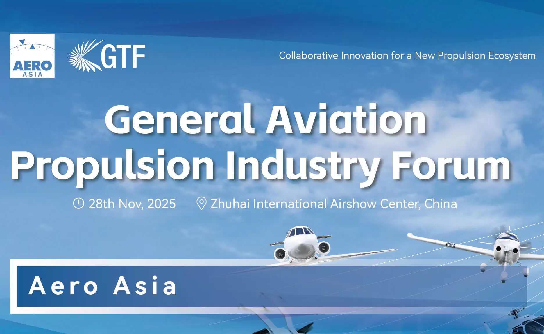 Aero Asia 2025｜General Aviation Propulsion Industry Forum Theme: Collaborative Innovation for a New...