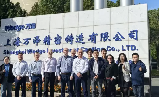 Siemens Energy Visits Shanghai Wedge Aviation:Strengthening Strategic Collaboration in Precision Casting for #GasTurbines...